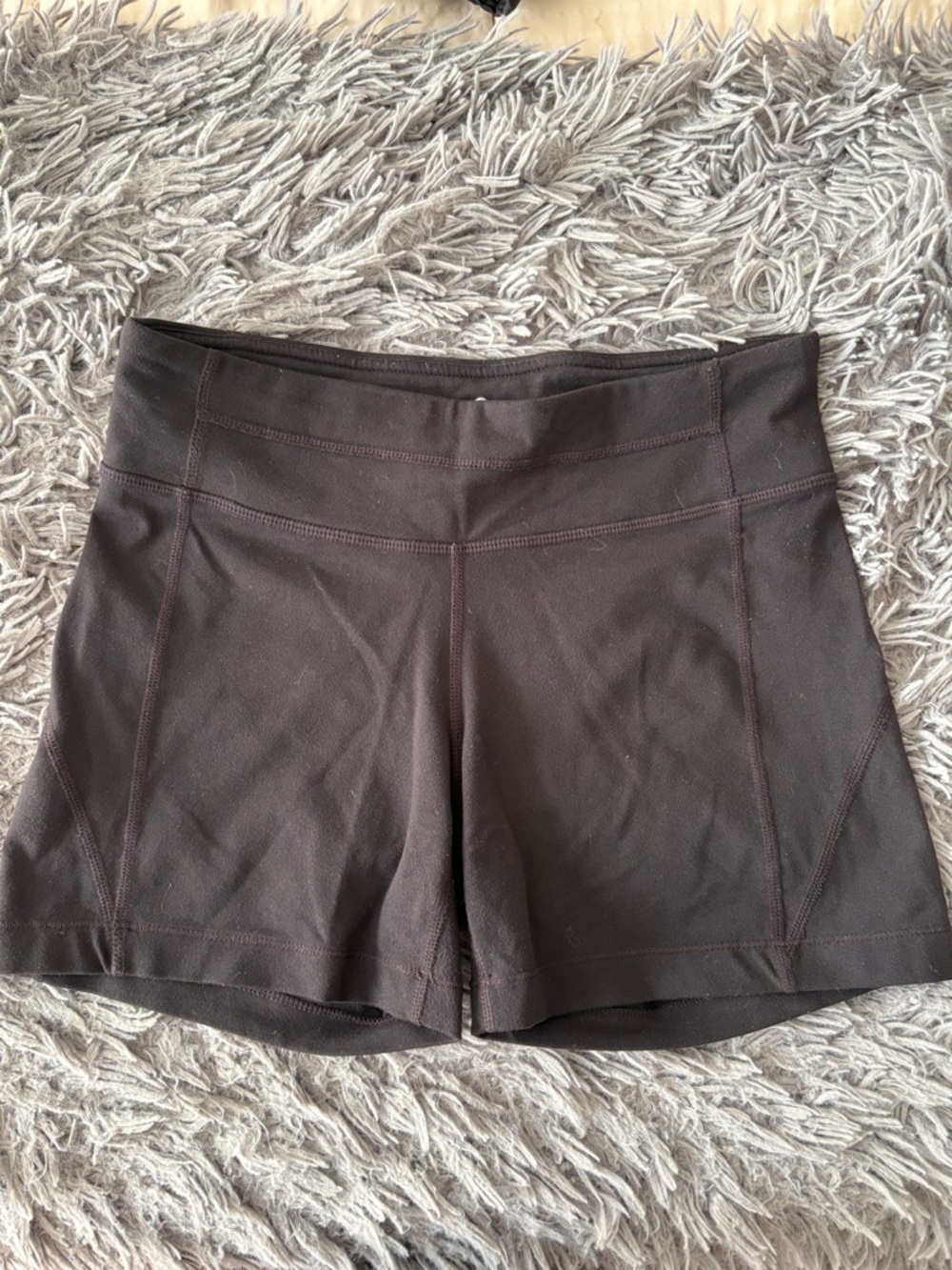 Athleta Black High-Rise Bike Shorts